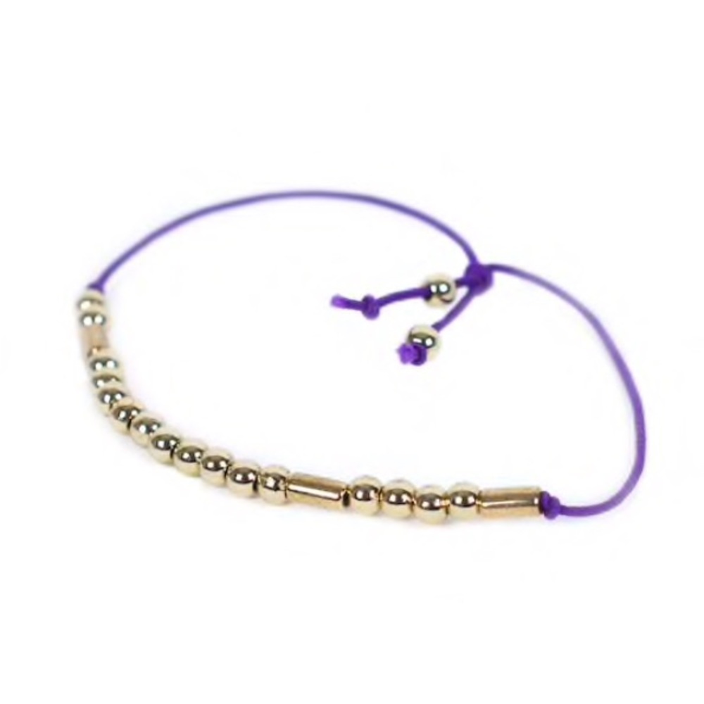 *FREE EARRINGS* Morse Code Bracelet BLESSED - Picture 2 of 8